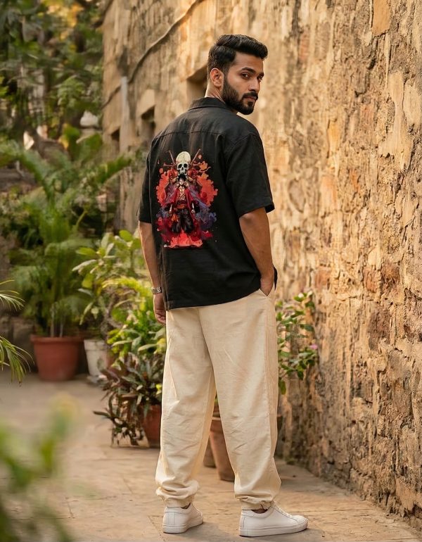 AREVO Crimson Pirate Oversized Tee