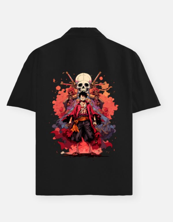 AREVO Crimson Pirate Oversized Tee