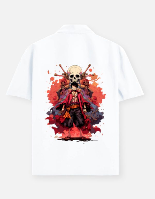 AREVO Crimson Pirate Oversized Tee
