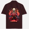AREVO Crimson Pirate Oversized Tee