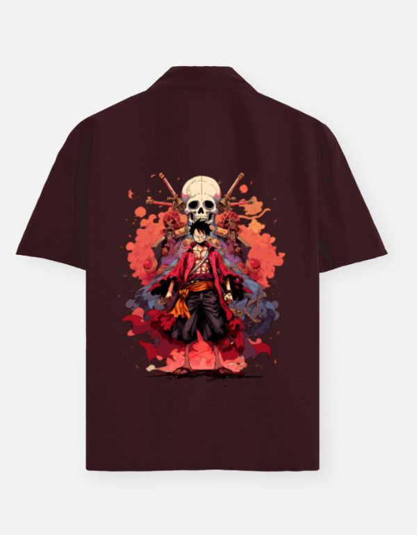 AREVO Crimson Pirate Oversized Tee